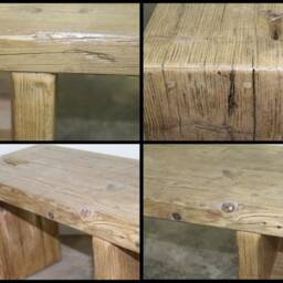 Tv Board, Sideboard, Lowboard, Furniture, Sideboard Made From Scaffolding Planks, Reclaimed Wood, Upcycling Shelf - thumbnail 4