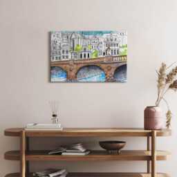 Graffiti Urban Culture - France Canvas, Wall Art Picture, Gray Decoration, Architecture Canvas - thumbnail 3