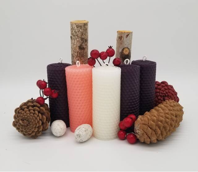 Mini Pillar Advent Candles - image 1