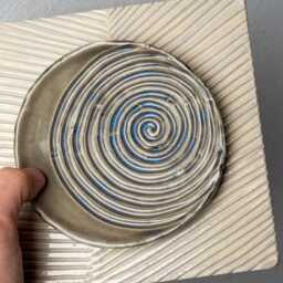 Ceramic & Mosaic Wall Art Set Of 5 - Made To Order Original Tranquility - thumbnail 3