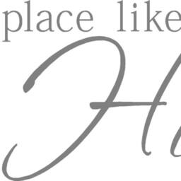 Family Vinyl Wall Decal -There's No Place Like Home - Lettering - thumbnail 3