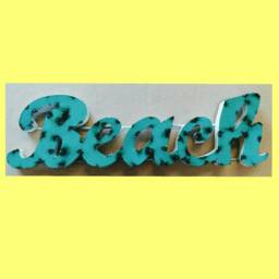 Beach Sign. Rustic Beach Sign.ocean Signs.beach Wall Art. Decor.nautical Sign.coastal Sign.beach Art.pool Signs.beach Home.beach - thumbnail 1
