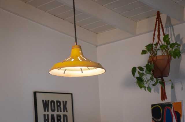 Barn Shade, Pendent Lamp, Ryan Bryant, Lighting, Modern, Mid Century, Century With 12' Cord - image 1