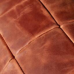 Decorative Pillow For Living Room, Accent Pillow Office, Minimalist Leather Round - thumbnail 3