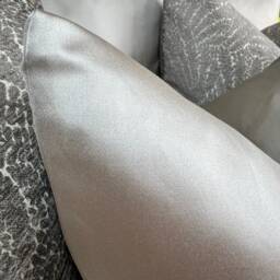Designer Guild Duchess Satin Look Luxury Cushion Cover, Euro Pillow, Throw Elegant Taupe - Double Sided/Worldwide Shipping - thumbnail 2