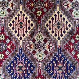 6x9 Handmade Afghan Wool Rug - Oversized Oriental Carpet Large Handwoven Area For Living Room, Bedroom Or Dining Space Gift Ready - thumbnail 4