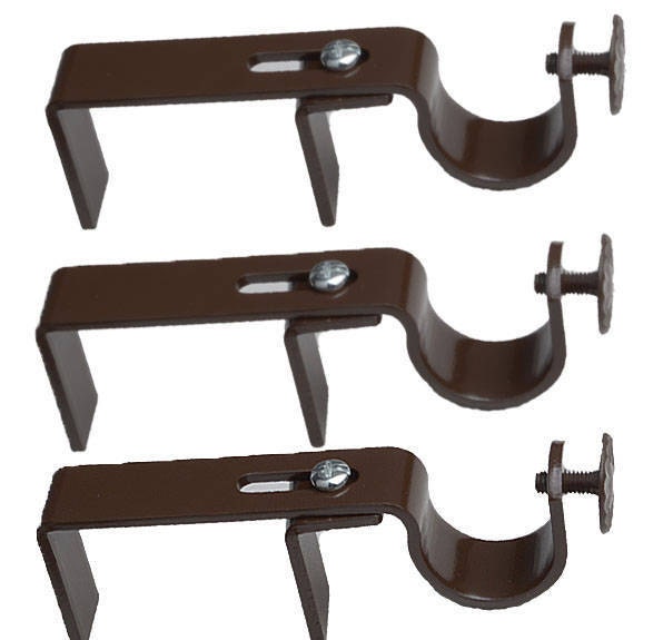 Nono Bracket - Outside Mounted Blinds Curtain Rod Attachment - Set Of 3 - image 1