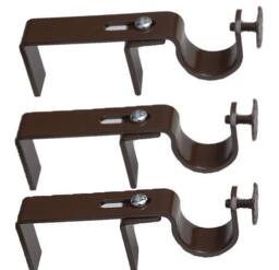 Nono Bracket - Outside Mounted Blinds Curtain Rod Attachment - Set Of 3 - thumbnail 1