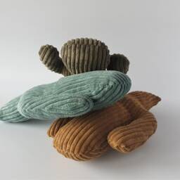 Corduroy Cactus Pillow Plush Desert Decor, Succulent Gift - thumbnail 2
