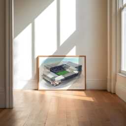 St James' Park Art Print, Newcastle Football Stadium Poster - thumbnail 1