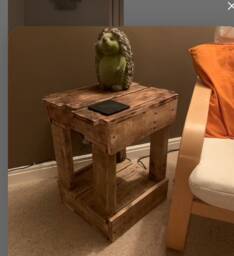 Pallet Wood Table - thumbnail 1