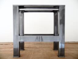 H-Style Steel Dining Table Legs, Set Of 2