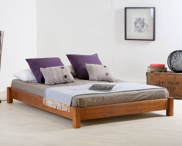 Low Platform Wooden Bed Frame By Get Laid Beds - image 1