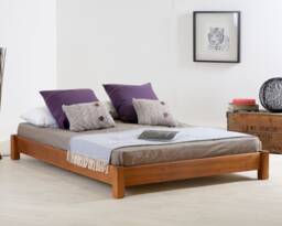 Low Platform Wooden Bed Frame By Get Laid Beds - thumbnail 1