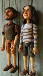 Hand Carved Marionette Made Based On Your Photo - Lovely Gift For The Special People - thumbnail 3