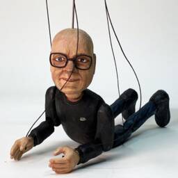 Hand Carved Marionette Made Based On Your Photo - Lovely Gift For The Special People - thumbnail 4