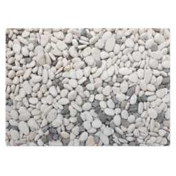 Decorative Stones Computer Chair Mat, White Office Texture Vinyl Floor Protector, Protector - thumbnail 2