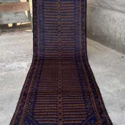 Vintage 2'8x9'6 Wool Runner Rug , Handmade Afghan Cultural Rug, Traditional Floral Design, Boho Hallway Carpet, Housewarming Gift - thumbnail 2