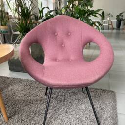Original Polish Vintage Ufo Chair in Wool - thumbnail 3