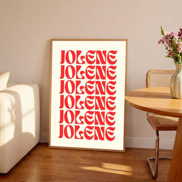 Dolly Parton Jolene Poster Country Music Wall Art - image 1