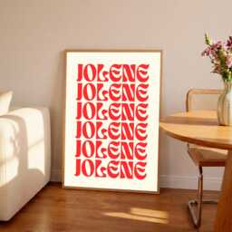 Dolly Parton Jolene Poster Country Music Wall Art - thumbnail 1