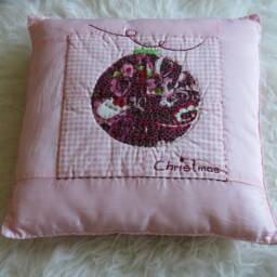 Christmas Pillow... Decorative Pillows... Nursery... Dwell... Pillow Ball... Gifts... Women... Children... Mary - thumbnail 4