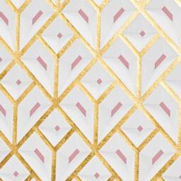 Minimalist Wall Art Simplicity & Elegance Golden Stripes Sculpture - thumbnail 4