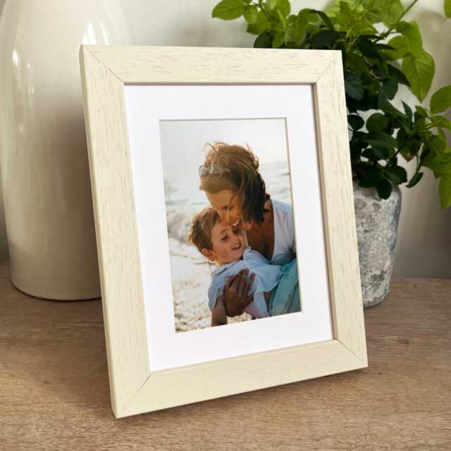 Printed & Framed Photo Handmade Limewash Picture Frame. Custom Made. Printing. Gift. Home. Wall Decor. Keepsake. Use Your Own - image 1