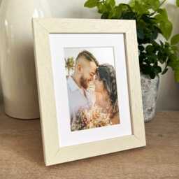 Printed & Framed Photo Handmade Limewash Picture Frame. Custom Made. Printing. Gift. Home. Wall Decor. Keepsake. Use Your Own - thumbnail 4
