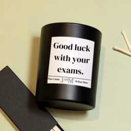 Good Luck With Exams Candle Gift Set. Student For Exams. Good Student Box - thumbnail 2