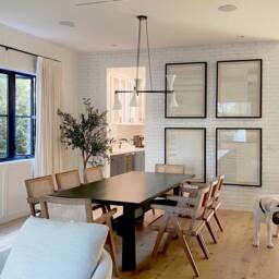 Mid Century Modern Stilnovo Chandelier, 6-Light Pendant Lighting - thumbnail 2