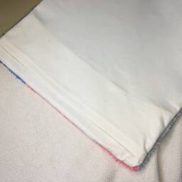 Geometric Punch Needle Pillow Cover, Modern Cushion - 13x13 - thumbnail 3