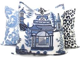 Nanjing Schumacher Decorative Pillow Cover Chinoiserie Lumbar Pillow Rmt - thumbnail 1