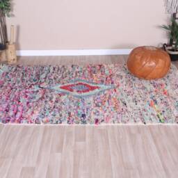 Authentic Boujaad Rug, Soft Moroccan Rug 5x8 Ft - thumbnail 2