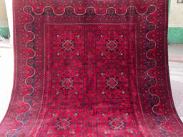 Afghan Rugs, 8.1 X 5.7 Ft, Gorgeous Rug, Handmade 100% Wool, 6X8 Bukhara Living Room Rug, Oriental Tribal Rug, Office Rug - thumbnail 1