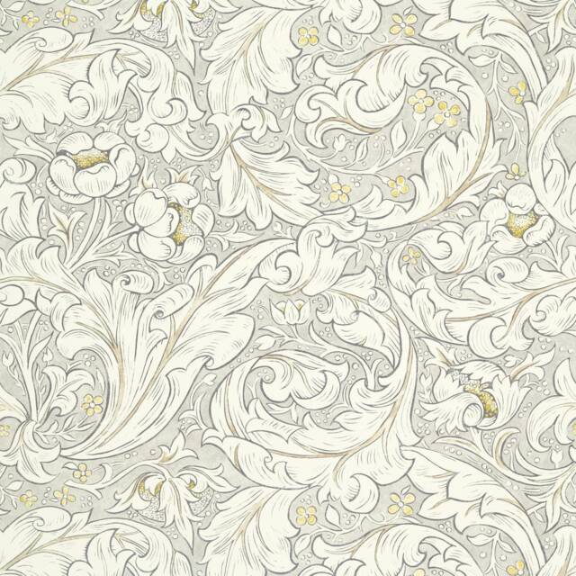 Morris & Co Batchelors Button Door Curtain Horned Poppy - image 1