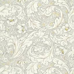 Morris & Co Batchelors Button Door Curtain Horned Poppy - thumbnail 1