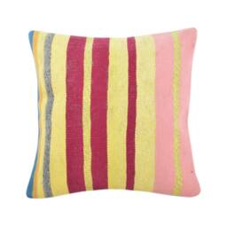 Handwoven Wool Kilim Pillow Cover - thumbnail 1