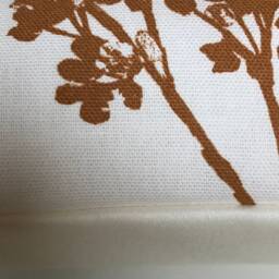 "Clarke & Dunwich Floral Cushion Covers Spice Orange, Set Of 2 - 16""-24" - thumbnail 3