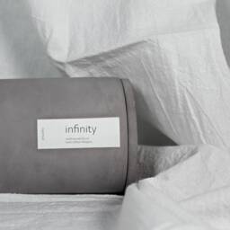 Infinity Concrete Candle Endless Soy Wax Candle, Modern Industrial Decor, Minimalist Interior - 8.4 Oz - thumbnail 3