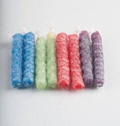 Hanukkah Rolled Beeswax Candles
