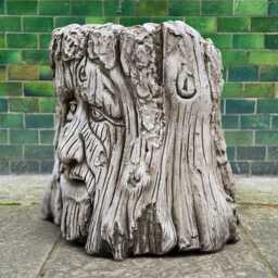 Outdoor Tree Planter Figurine Concrete Flower Pot Sculpture Cement Decoration Stone Garden Plant Ornament Flower Lover Gift - thumbnail 2