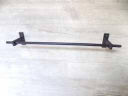 Curtain Rail Set-Uphandmade in Uk..wrought Iron - Forged Steel + Free Fitting Kit