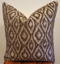 3 Colors.chenille Mediterranean.almond.brown.pillow Covers.ikat.throw Pillows.slipcover.toss Pillow.cushion Cover.lumbar Pillow.fall.winter
