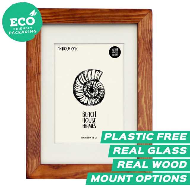 Rustic Picture Frame A2, A3, A4, A5, 5x5, 6x6, 5x7, 6x8, 8x10, 11x14 - Photo Handmade Antique Vintage Retro Wooden Frames - image 1
