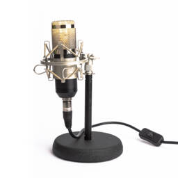 Studio Microphone Desk Lamp/Recording Broadcast Industrial Man Cave Musicians Gift Guitar Music Home Decor Led Stand