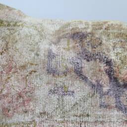Vintage Turkish Kilim Pillow Cover, Handmade Wool Rug Cushion, 24x30 - thumbnail 2
