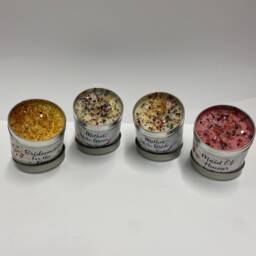 Wedding Party Candle in A Tin Bridesmaid, Mother Of Bride, Vegan - thumbnail 4