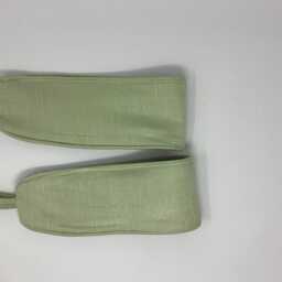 Laura Ashley Parterre Sage Handmade Pair Of Curtain Tie Backs Piped Hedgerow Green - thumbnail 4