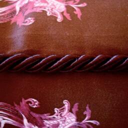 Victoria Pillow - Pink/Burgundy - thumbnail 3